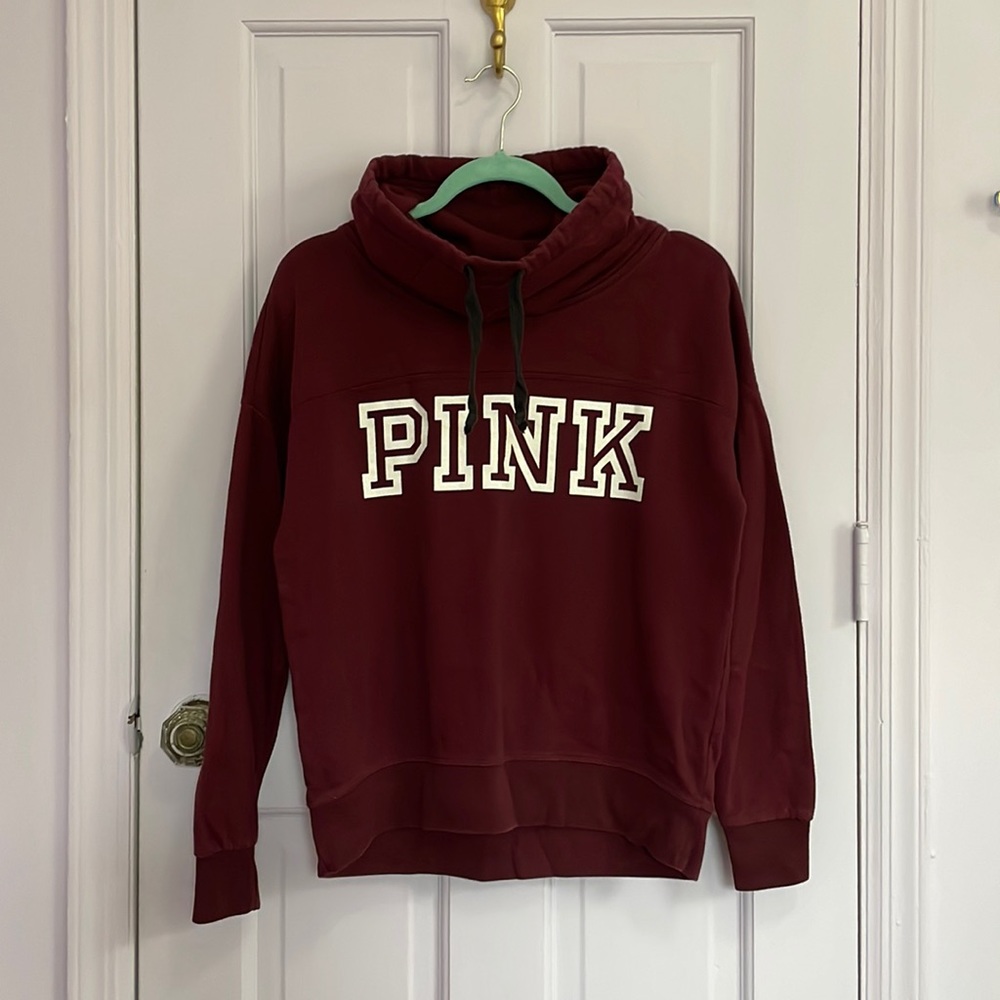 PINK Burgundy Sweater